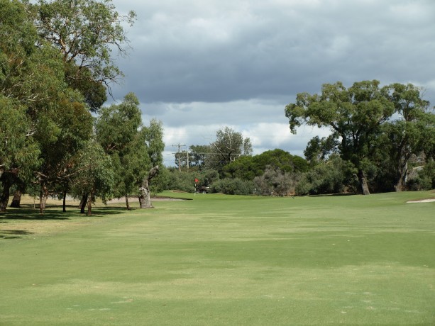 The 5th fairway at Long Island Country Club