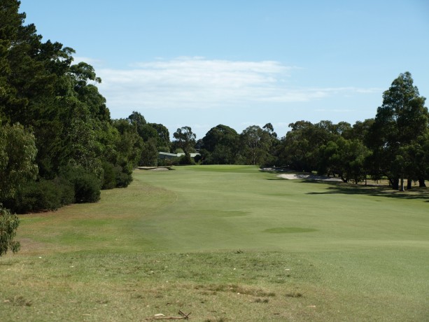 The 6th fairway at Long Island Country Club