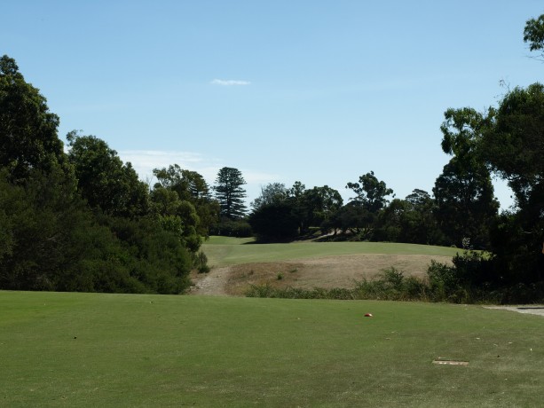 The 8th tee at Long Island Country Club