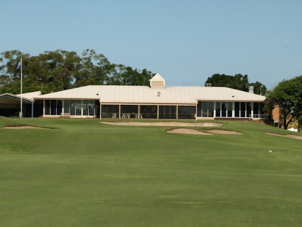 The 2nd fairway at Newcastle Golf Club