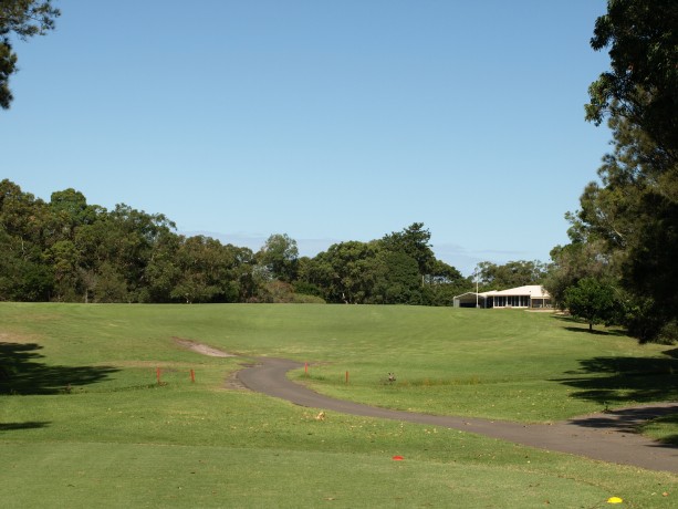 The 2nd tee at Newcastle Golf Club