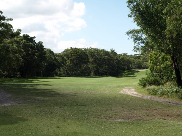 The 4th tee at Newcastle Golf Club