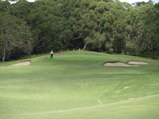 The 5th fairway at Newcastle Golf Club