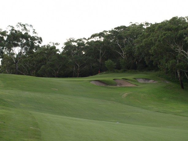 The 6th fairway at Newcastle Golf Club