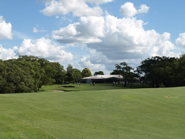 The 9th fairway at Newcastle Golf Club