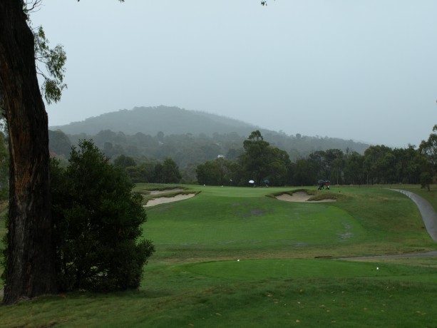 The 10th tee at RACV Healesville Country Club