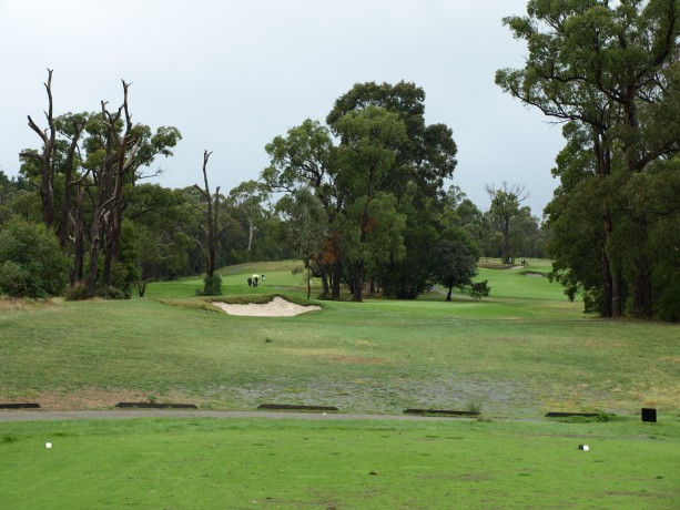 The 11th tee at RACV Healesville Country Club