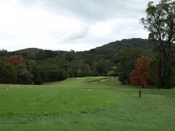 The 12th tee at RACV Healesville Country Club