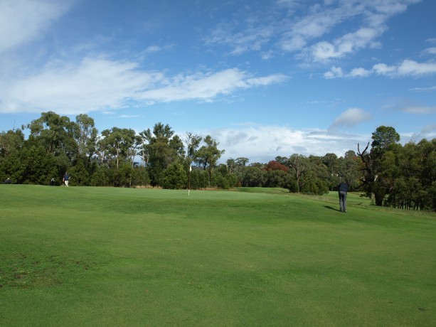 The 13th green at RACV Healesville Country Club