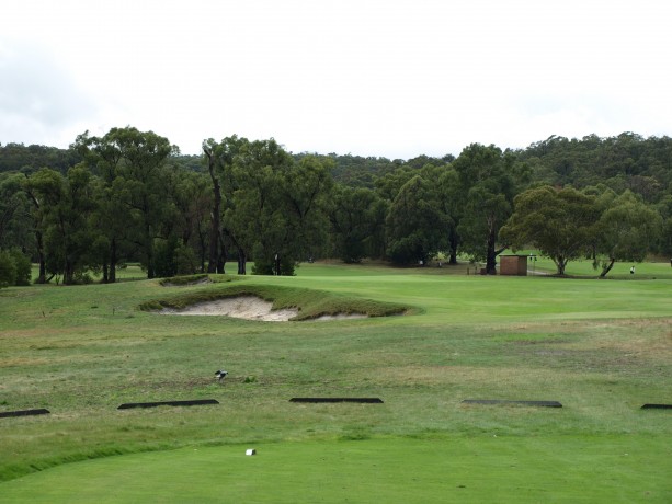 The 13th tee at RACV Healesville Country Club