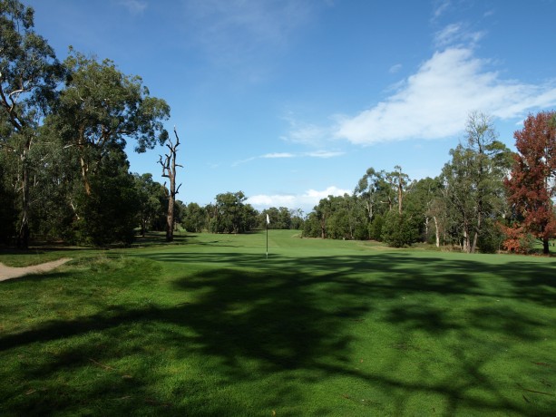 The 14th green at RACV Healesville Country Club