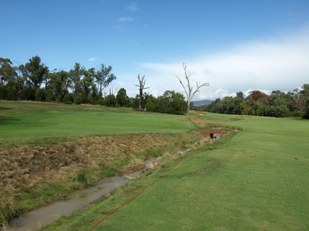 The 15th green at RACV Healesville Country Club