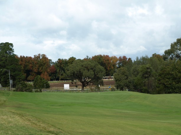 The 17th fairway at RACV Healesville Country Club