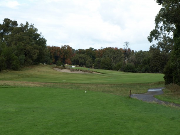 The 17th tee at RACV Healesville Country Club