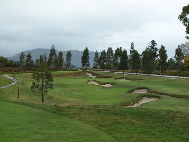 The 18th hole at RACV Healesville Country Club