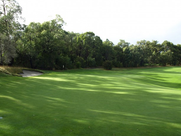 The 5th green at RACV Healesville Country Club