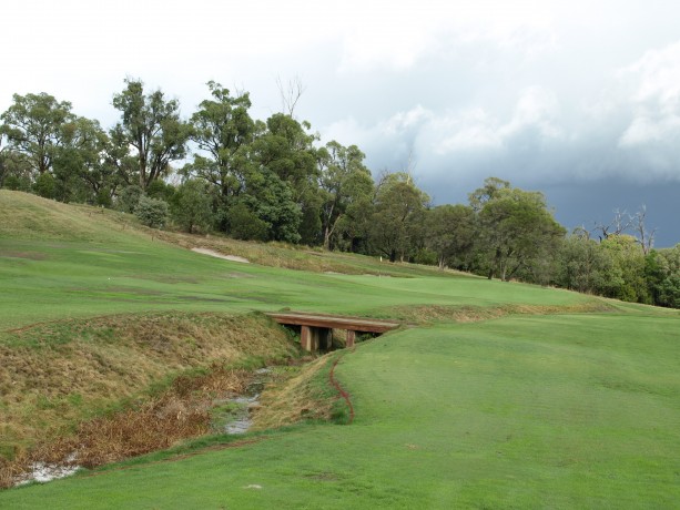 The 8th fairway at RACV Healesville Country Club