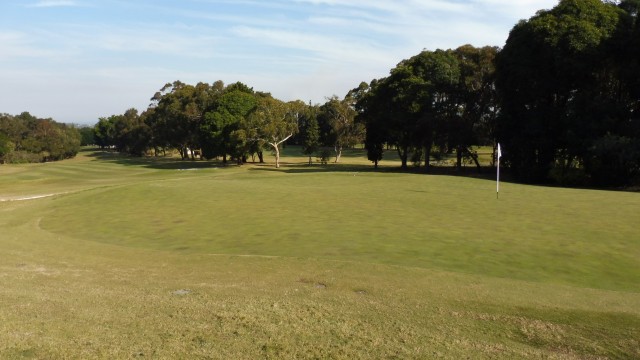 The 13th Green at Elanora Country Club