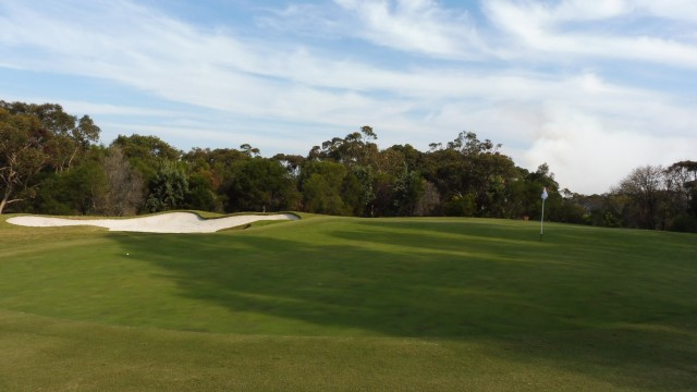 The 15th Green at Elanora Country Club