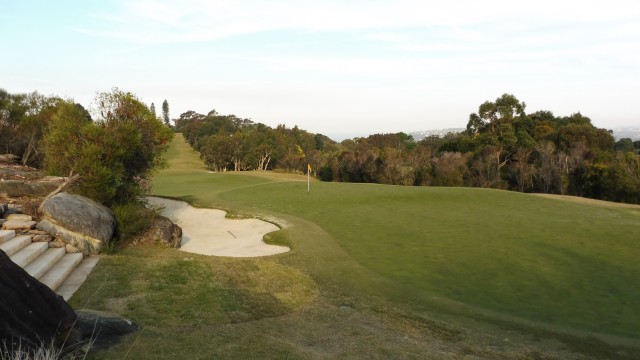 The 17th Green at Elanora Country Club