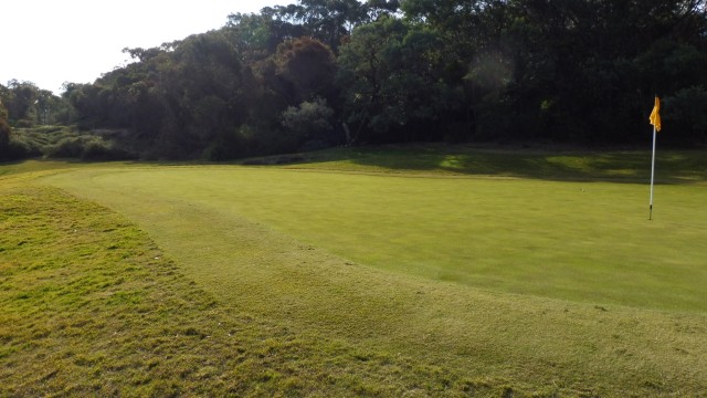 The 19th Green at Elanora Country Club