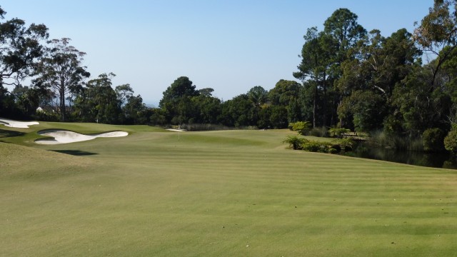 The 2nd Green at Elanora Country Club