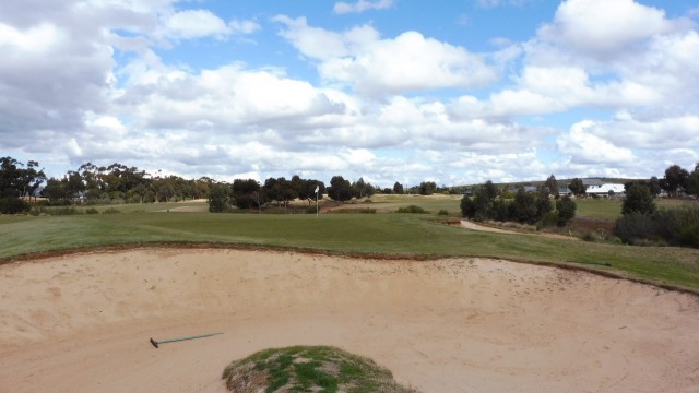 The 13th Green at Eynesbury Golf Club