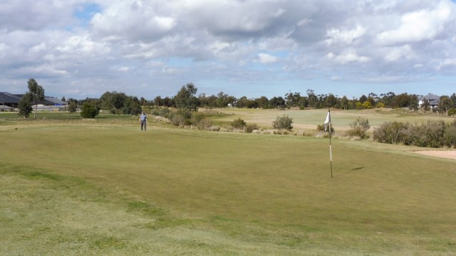 The 14th Green at Eynesbury Golf Club