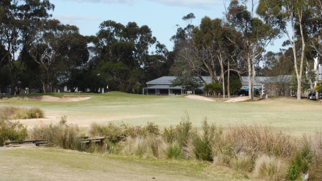 The 18th Fairway at Eynesbury Golf Club