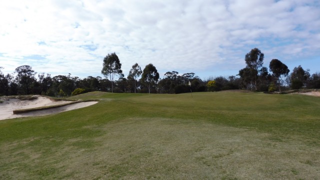 The 1st Green at Eynesbury Golf Club