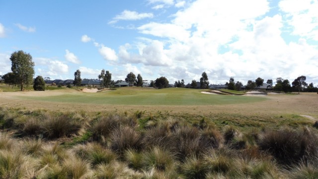 Approach to the 6th Green at Eynesbury Golf Club