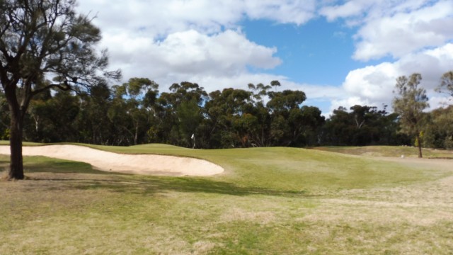 The 9th Green at Eynesbury Golf Club