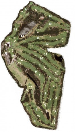 Map of Monash Country Club