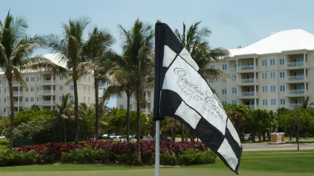 Pinflag at the Ocean Club