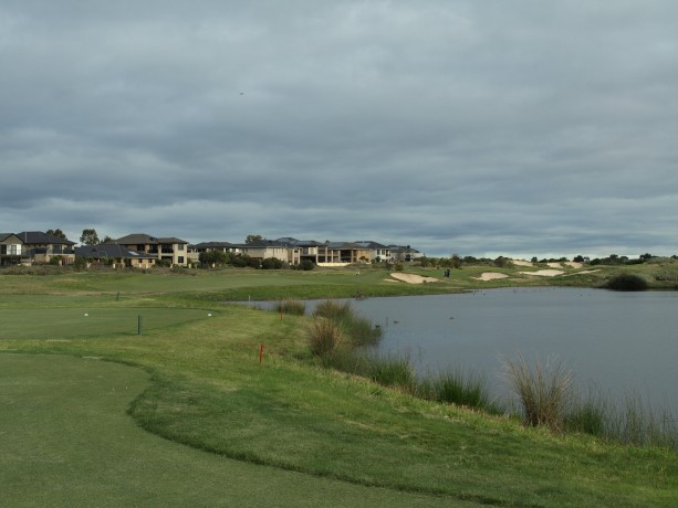 The 8th Tee at Sanctuary Lakes Club