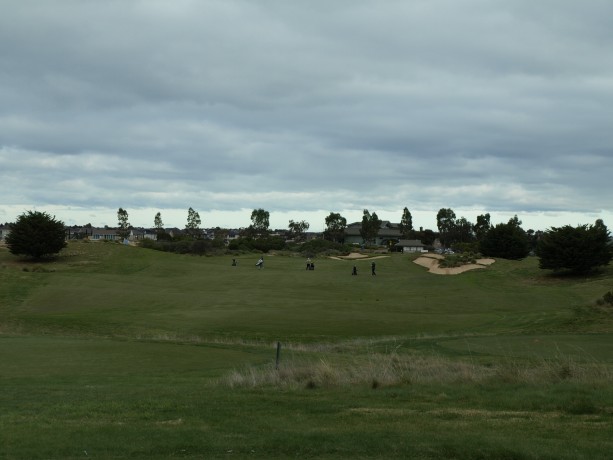 The 9th Tee at Sanctuary Lakes Club