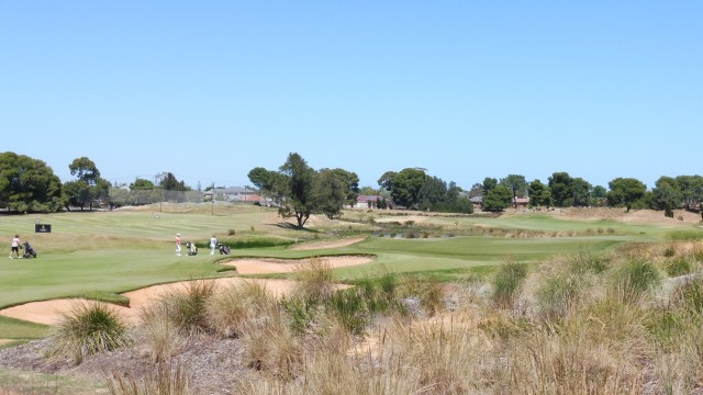 The 18th Green at Glenelg Golf Club