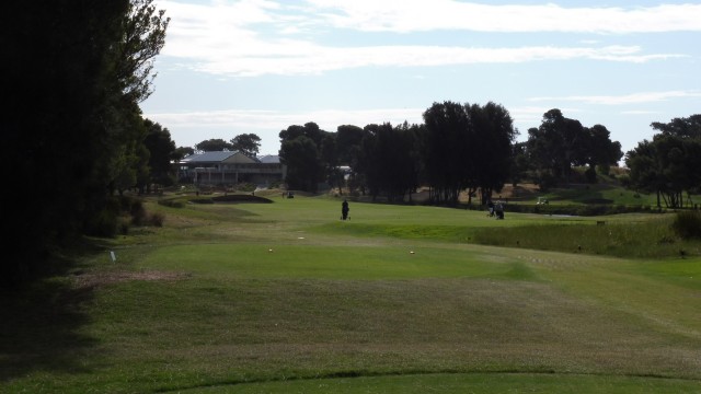 The 18th Tee at Glenelg Golf Club