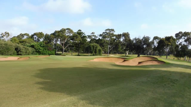 The 13th green at Kooyonga Golf Club