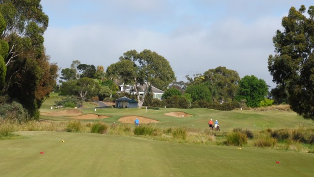 The 14th tee at Kooyonga Golf Club