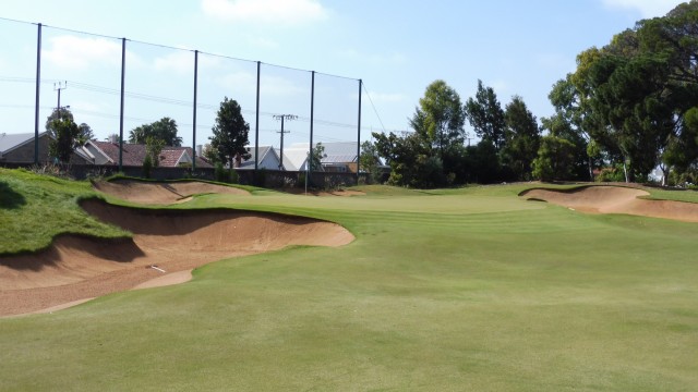 The 16th green at Kooyonga Golf Club