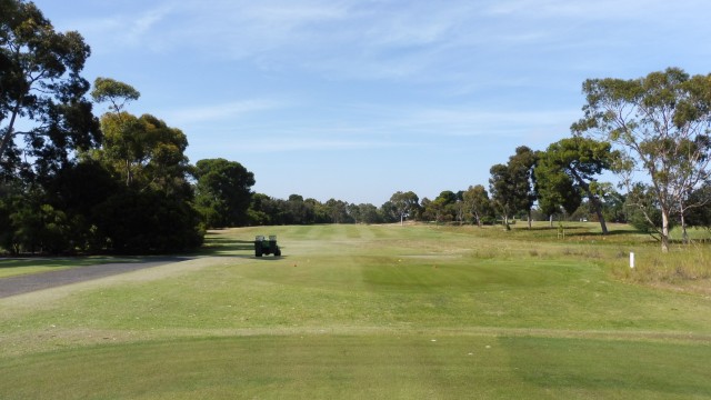 The 1st tee at Kooyonga Golf Club