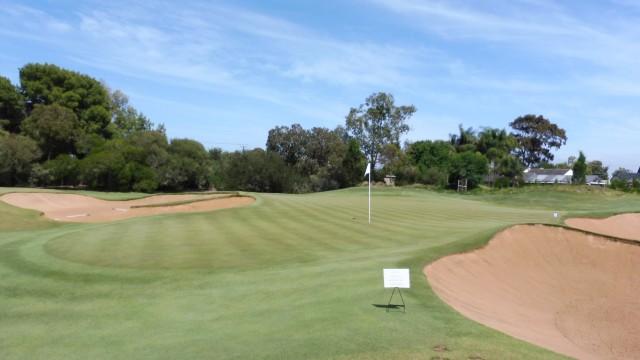 The 3rd green at Kooyonga Golf Club