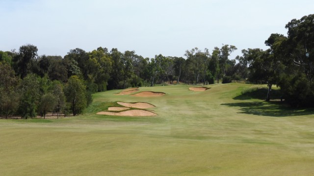 The 4th fairway at Kooyonga Golf Club