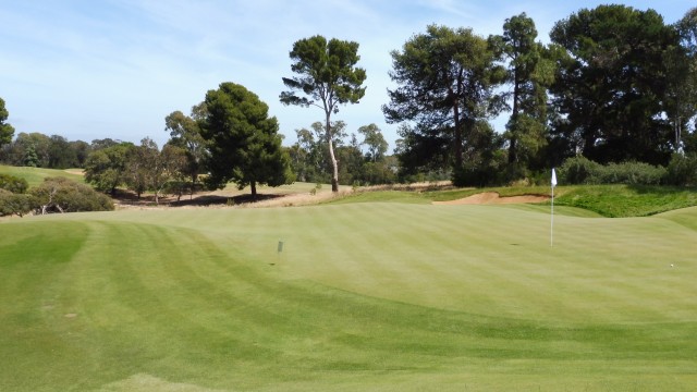 The 7th green at Kooyonga Golf Club