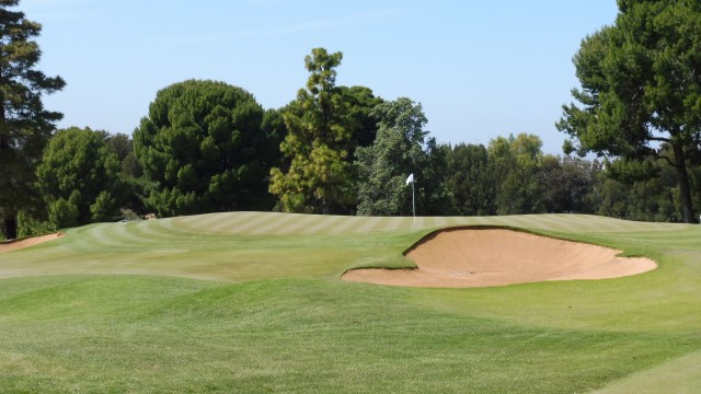 The 8th green at Kooyonga Golf Club