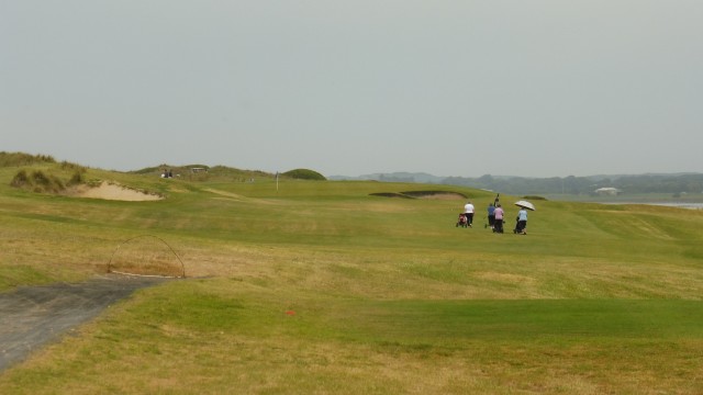 The 10th tee at Port Fairy Golf Links