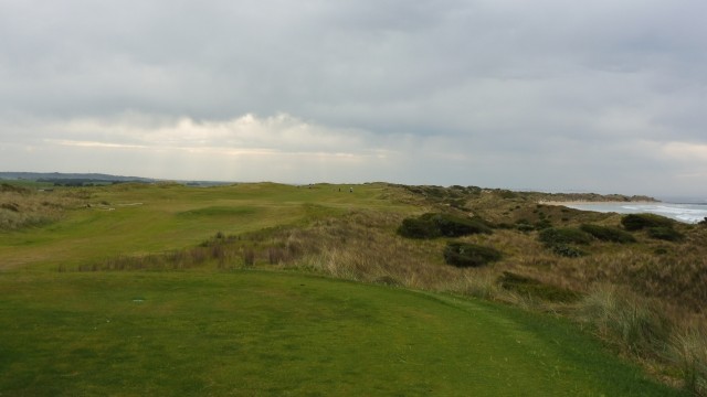 The 12th tee at Port Fairy Golf Links