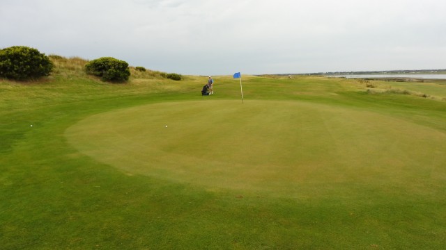 The 13th green at Port Fairy Golf Links