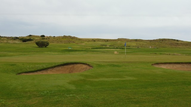 The 17th green at Port Fairy Golf Links